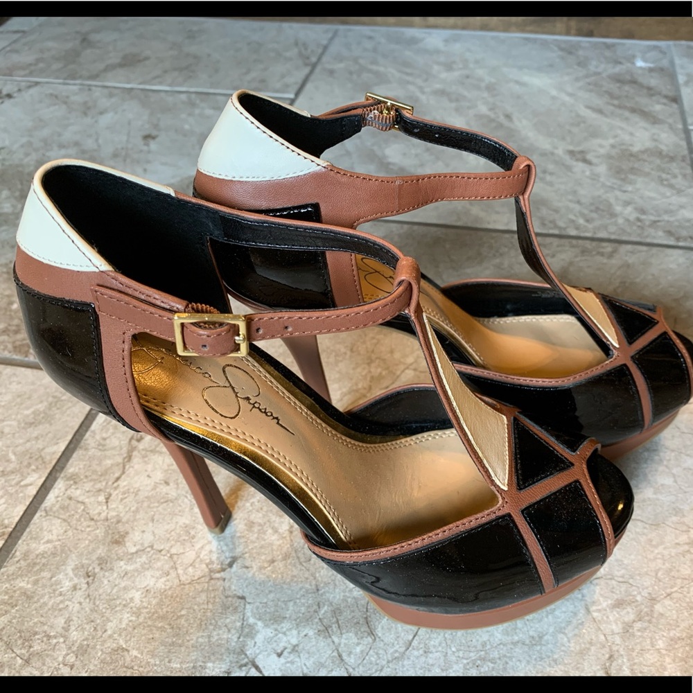 Color Block Stilettos - Picture 3 of 4